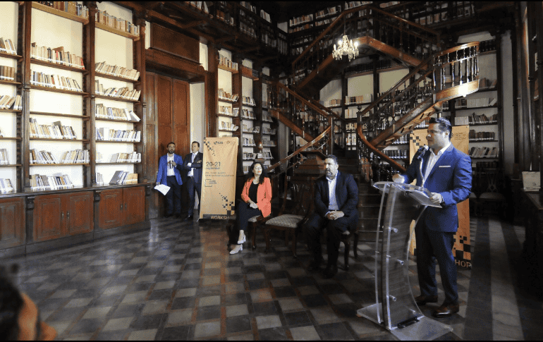 Aristóteles Sandoval, el BID y Ciudad Creativa Digital (CCD) inauguraron el Taller Regional Urbana. TWITTER / @AristotelesSD