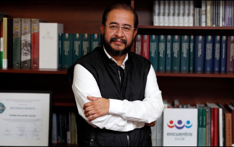 Hugo Eric Flores, presidente del partido, dio más detalles sobre este proceso. SUN/ARCHIVO