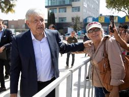 López Obrador, criticó a aquellos que dijeron que iban a dar apoyo a los afectados pero ahora se desconoce el paradero del dinero. NTX / E. Jaramillo