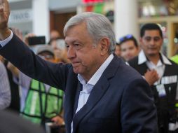 Plantea que con el país vecino del norte es necesaria una relación de respeto y de cooperación para el desarrollo, de amistad entre los pueblos y gobiernos de ambos países. EFE / J. Terriquez