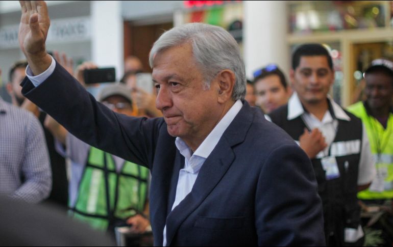 Plantea que con el país vecino del norte es necesaria una relación de respeto y de cooperación para el desarrollo, de amistad entre los pueblos y gobiernos de ambos países. EFE / J. Terriquez