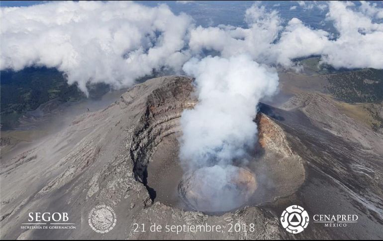 La Coordinación Nacional de Protección Civil indicó que el semáforo permanece en Amarillo Fase 2 y pidió que se respete el radio de seguridad y atender las recomendaciones de la dependencia. ESPECIAL