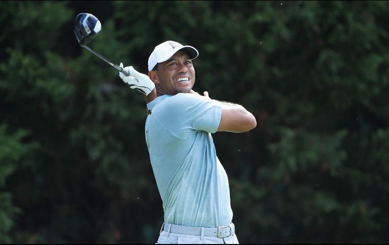 Woods tiene una tarjeta de 133 golpes, para un score de siete bajo par. AFP/S. Greenwood