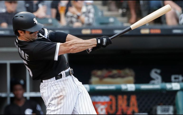 Ryan LaMarre generó tres carreras para la causa de los patiblancos. AP/K. Krzacynski