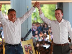 El exfutbolista Manuel Negrete, candidato de la coalición PRD-PAN-MC, había resultado ganador. NOTIMEX/Archivo