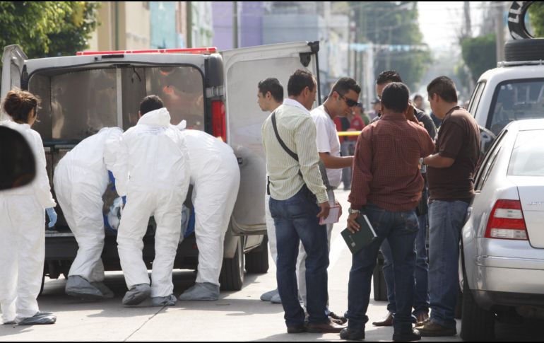 México tuvo en 2017 el año más violento en dos décadas con un total de 24 mil 881 homicidios dolosos. EL INFORMADOR/ ARCHIVO