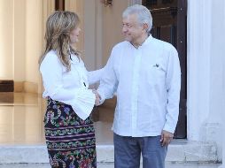 Más tarde, López Obrador sostendrá dos mítines en Guaymas y Ciudad Obregón. TWITTER / @claudiapavlovic