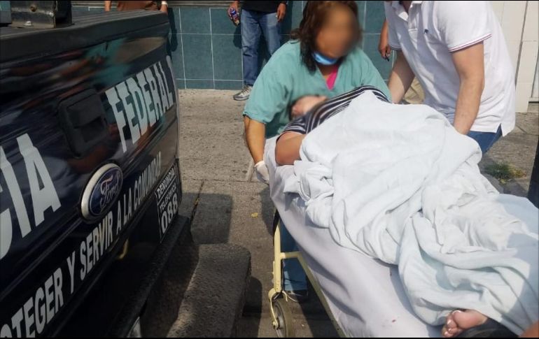 La mujer y la bebé  fueron evaluadas por los médicos del lugar, encontrándose fuera de peligro y en buenas condiciones. ESPECIAL/