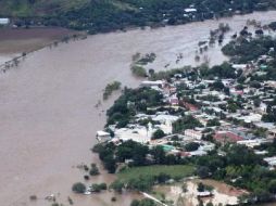 La afectación derivó de la depresión tropical 19-E, que ocasionó tormentas de fuertes a puntuales e intensas, las cuales alcanzaron acumulados de 114 milímetros en 24 horas. TWITTER / @GobiernoEdoChih