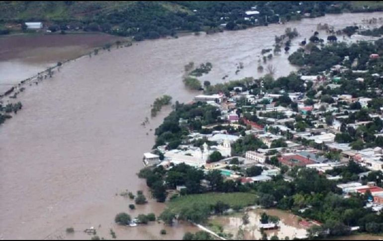 La afectación derivó de la depresión tropical 19-E, que ocasionó tormentas de fuertes a puntuales e intensas, las cuales alcanzaron acumulados de 114 milímetros en 24 horas. TWITTER / @GobiernoEdoChih