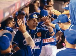 Con la franela de los Charros, Japhet Amador ha logrado conectar 40 cuadrangulares a lo largo de cuatro campañas. EL INFORMADOR / F. Atilano