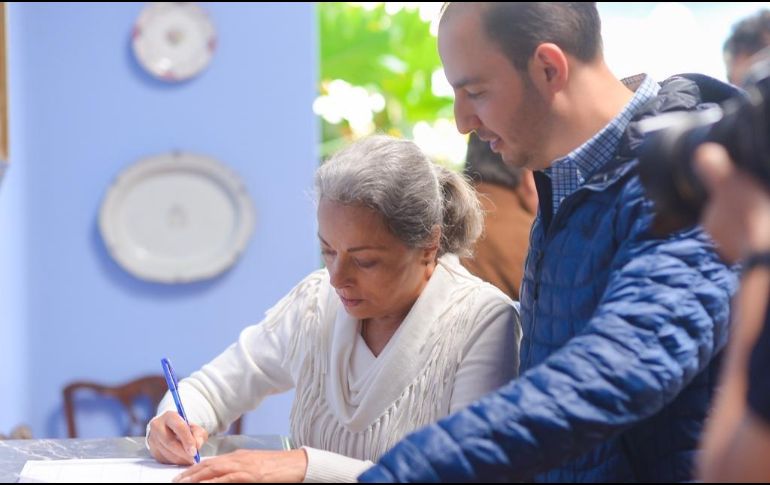 Cortés Mendonza se encuentra recolentando firmas para poder obtener la nominación de candidato. TWITTER / @MarkoCortes
