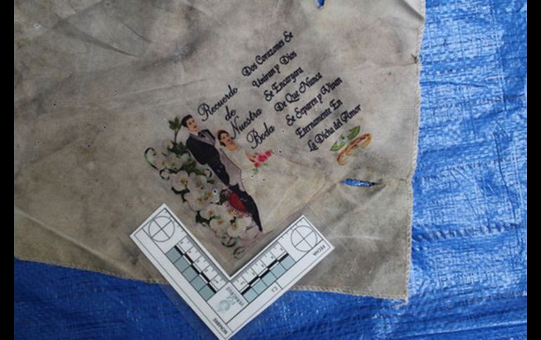 Un recuerdo alusivo a una boda. AP/Fiscalía General del Estado de Veracruz