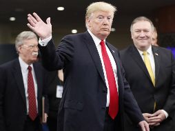 ''Parece que vamos a tener una segunda reunión muy pronto'', dijo el mandatario a su arribo a la sede de la ONU para presidir la reunión sobre drogas. EFE / J. Lane