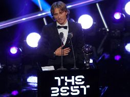 Modric superó en la votación al portugués Cristiano Ronaldo y al egipcio Mohamed Salah. AP / F. Augstein