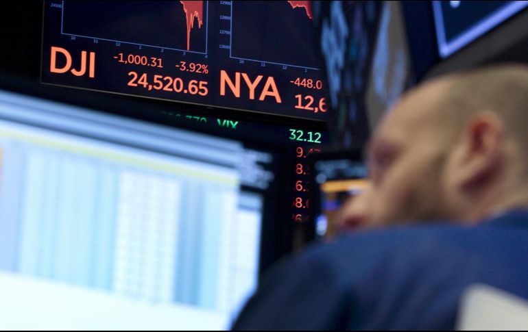 La sesión del día estuvo marcada por las tensiones comerciales entre Estados Unidos y China. EL INFORMADOR / ARCHIVO