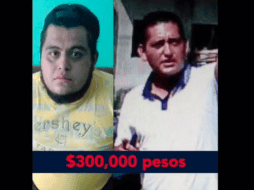 La Fiscalía ofrece una recompensa de 300 mil pesos con el fin de ubicar y arrestar a Martínez Trujillo y Acosta González. TWITTER / @FGEChiapas