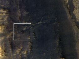 La fotografía, captada con una cámara de alta resolución HiRISE, ha provocado el optimismo en la NASA. ESPECIAL