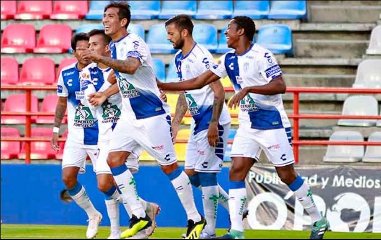 El jugador de Pachuca José Leonardo Ulloa brilló ante los chiapanecos con un hat-trick. TWITTER / @CopaMX