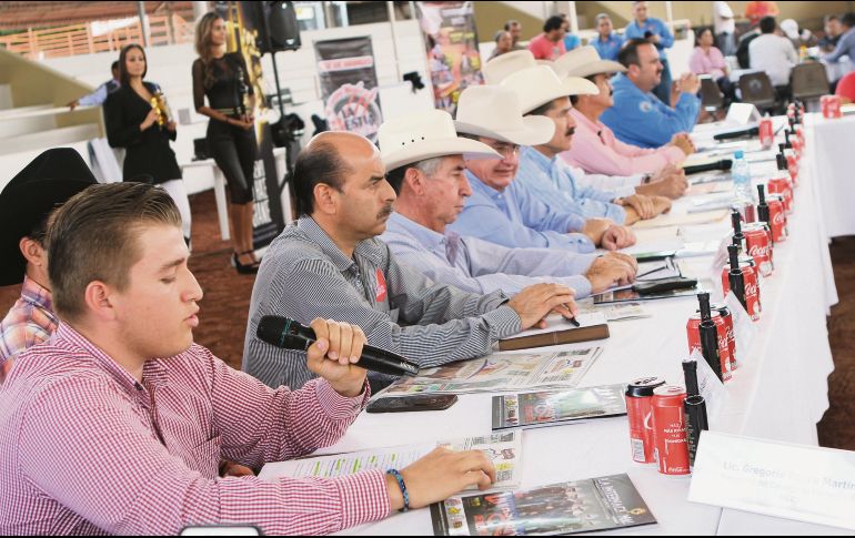 Organizadores de Expo Ganadera dan a conocer el programa de la edición 2018. EL INFORMADOR / A. Camacho