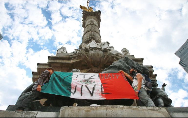 Se prevé que el Paseo de la Reforma se vea afectado a la circulación, por lo que recomiendan tomar precauciones. NTX/F. Estrada