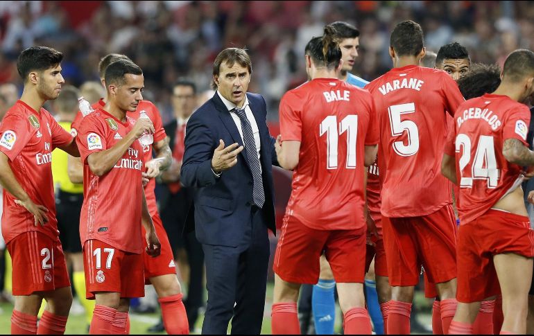 Lopetegui lamentó que la posibilidad de remontar prácticamente se desvaneció con la lesión de Marcelo al 75'. EFE/J. M. Vidal