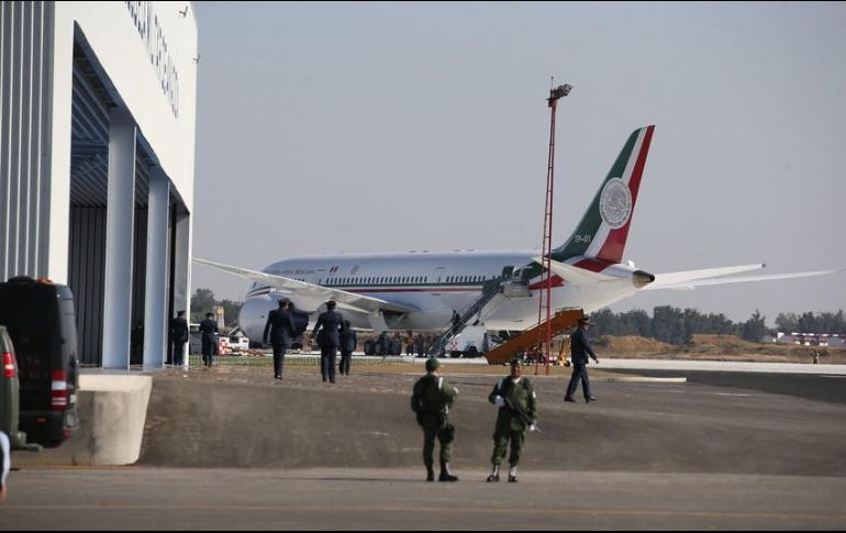 Al Boeing 787-8 Dreamliner se le detectó un desperfecto mientras se encontraba en el aeropuerto John F. Kennedy, por lo que fue necesario enviar el TP-02. EL INFORMADOR / ARCHIVO