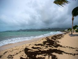 Si sigue su rumbo actual, el ojo de la tormenta pasará por las zona esta noche. Los meteorólogos esperan que se debilite gradualmente tras cruzar las islas. AFP / ARCHIVO