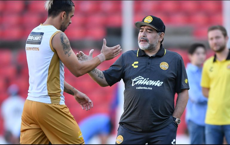 La llegada de Maradona ha revolucionado el Ascenso MX. MEXSPORT/ARCHIVO