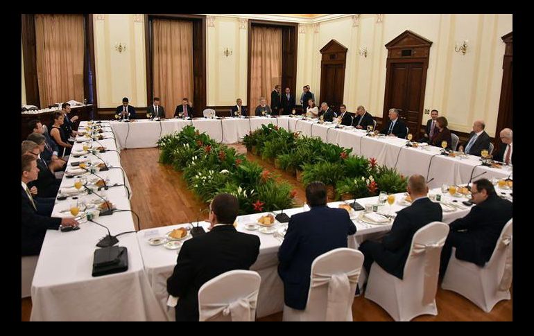 Durante su estancia en Nueva York, Díaz-Canel se ha reunido con otros presidentes, autoridades estadounidenses y representantes empresariales. EFE/Estudio Revolución