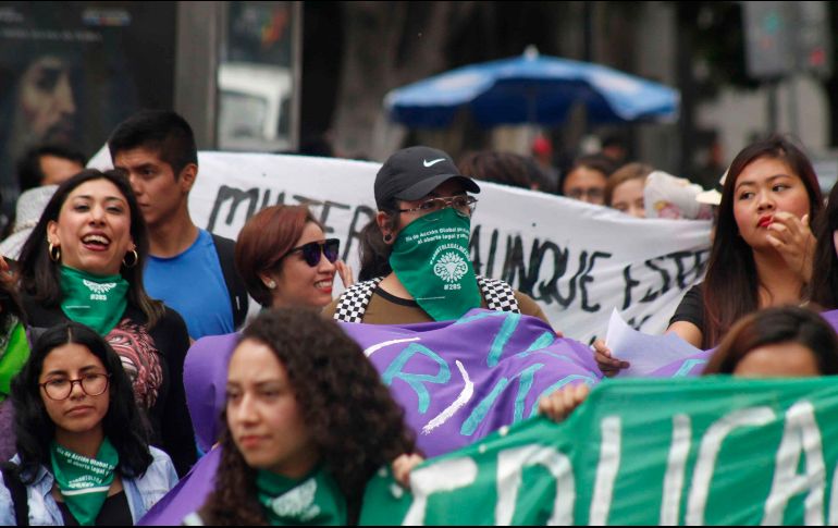 Esta movilización busca que en la región haya un cambio en las políticas de acceso al aborto. SUN