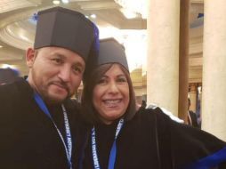 Durante la ceremonia realizada en Pachuca, Hidalgo, se reconoció el importante trabajo que ha realizado en varias colonias de la capital potosina para apoyar a chavos banda en la lucha contra las adicciones. TWITTER / @HildaLuis_