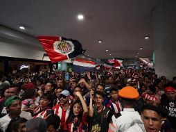 Los futbolistas del Rebaño agradecieron la presencia de los aficionados con mensajes en sus cuentas de redes sociales. TWITTER/@FerbBeltran