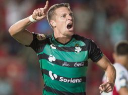 El delantero de Santos comparte el liderato de goleo con Gignac. MEXSPORT