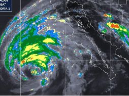 El huracán se localiza a 625 kilómetros al suroeste de Punta Eugenia, Baja California Sur. TWITTER / @conagua_clima