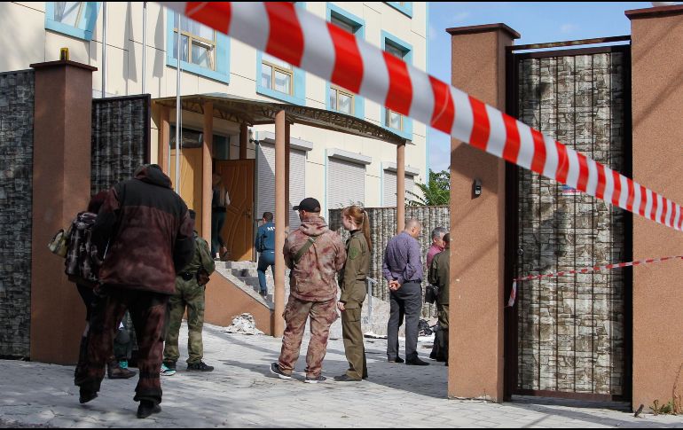 La Unicef afirma que unos 220 mil niños viven bajo la permanente amenaza de las minas antipersonales y de los dispositivos explosivos abandonados por los contendientes. EFE / A. Ermochenko