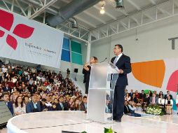 Zamora aseguró que impulsará la construcción de la Línea 4 del Tren Ligero para el municipio con el apoyo del gobernador electo Enrique Alfaro. TWITTER/ @SalvadorZamoraZ