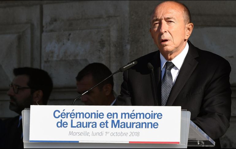 Collomb fue uno de los principales valedores de Macron durante su campaña hacia la presidencia. AFP/B. Horvat