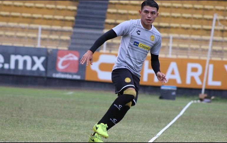 José Meza podrá jugar ante Zacatepec tras la autorización de la FMF. TWITTER/@Dorados