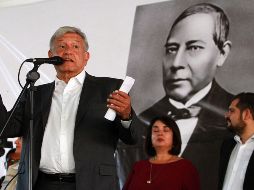 López Obrador respondió a las críticas de Alejandro Ramos Flores, quien descalificó por su imparcialidad a la próxima Comisión de la Verdad de Ayotzinapa. NTX/F. Estrada