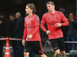 Luka Modric y Toni Kroos cargarán con el peso del Madrid ante el CSKA Moscú. EFE