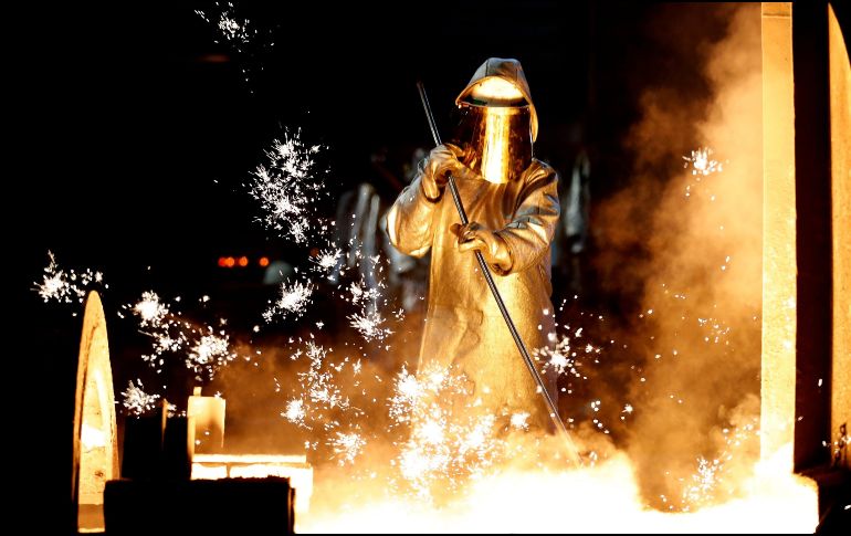 Esta semana iniciarán las conversaciones para levantar la imposición del impuesto del 25% a las importaciones de acero y de 10% de aluminio a los principales socios comerciales de Estados Unidos. EFE / ARCHIVO