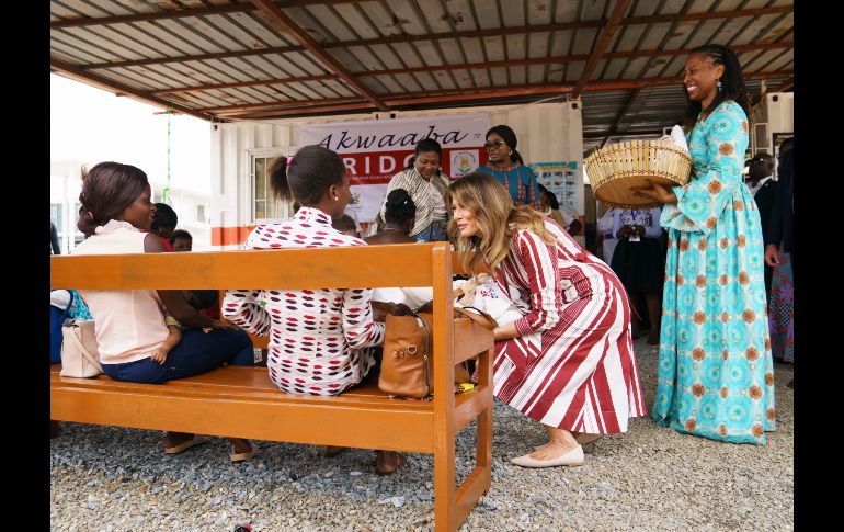 Con este viaje quiere dar difusión a su iniciativa 