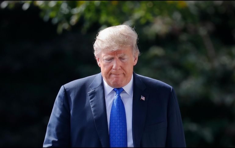 Los comentarios llegan un día después de que su hijo mayor, Donald Jr., dijera que está más preocupado por el futuro de sus hijos varones que por sus hijas. AP / P. Martinez