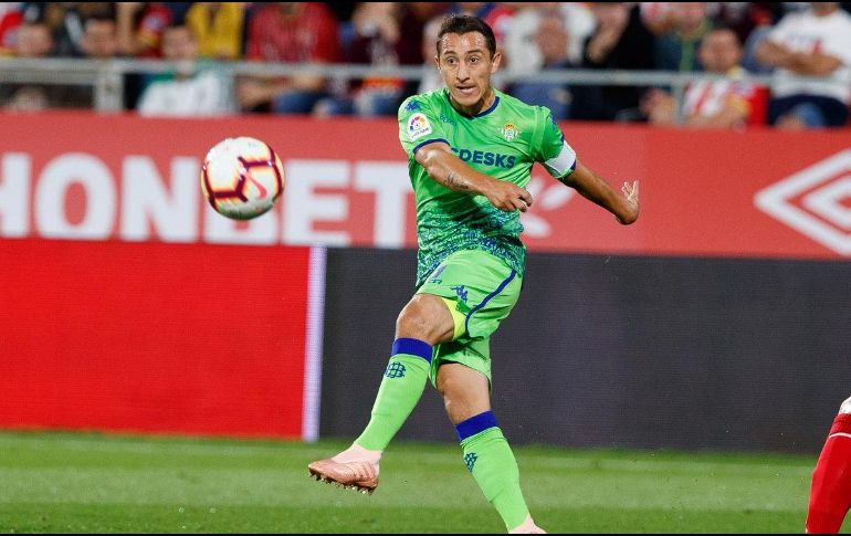 En el duelo anterior, Guardado disputó los 90 minutos del encuentro, en los que completó 109 pases (94% de precisión) y seis balones largos de los nueve que intentó. TWITTER / @RealBetis