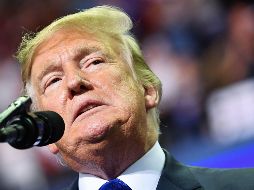 Trump y López Obrador hablaron sobre la importancia de la firma inicial del nuevo Acuerdo USMCA. AFP / ARCHIVO