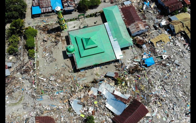 Otra toma de Wani, en la provincia de Donggala. Cerca de 200 mil habitantes necesitan ayuda humanitaria urgentemente, según la oficina de Coordinación de Asuntos Humanitarios de la ONU.