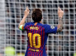 Con esto, el delantero argentino llega a cinco tantos en el torneo. FACEBOOK BARCELONA