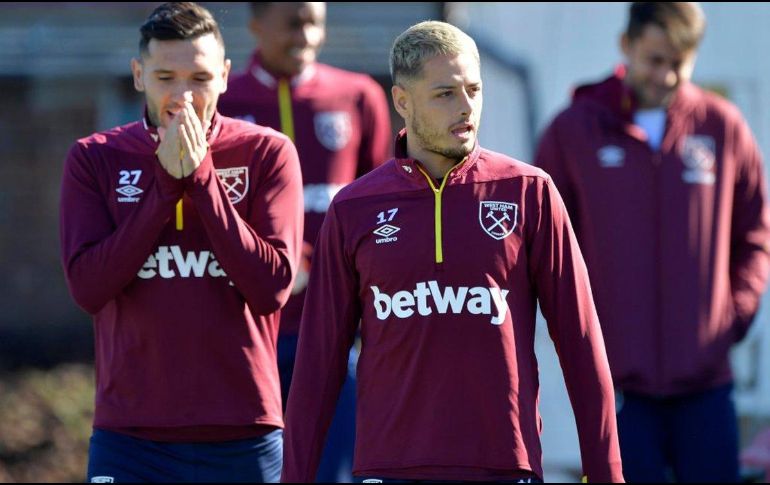 El mexicano ha sido descartado en los últimos partidos a causa de un virus que le ha provocado reposo absoluto; la próxima semana podría jugar contra el Tottenham. TWITTER / @WestHamEspanol