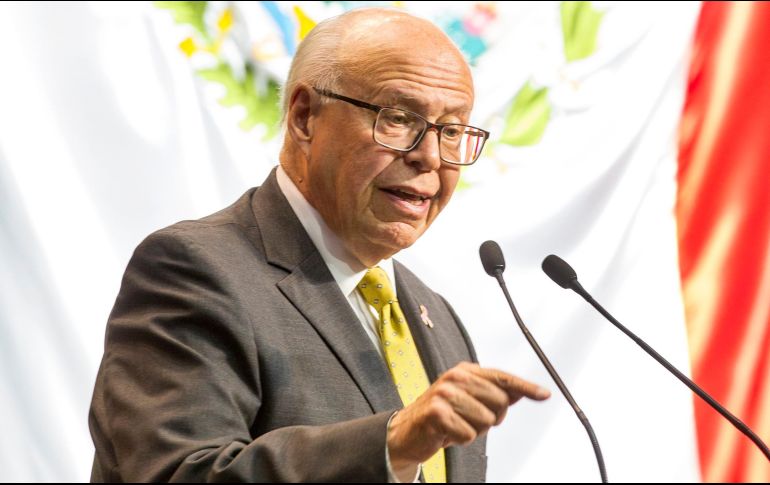 José Narro compareció ante la comisión de Salud en la Cámara de Diputados. NTX / J. Pazos